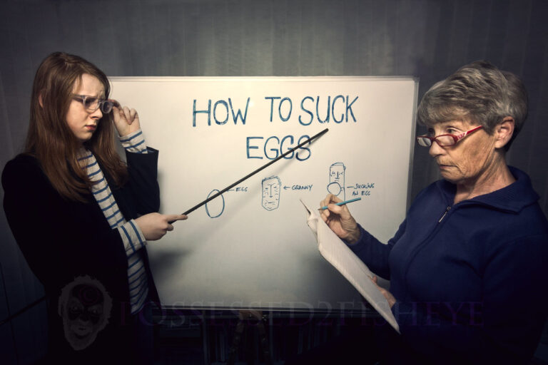 A Blowjob By Grandma, The Whole Family Can Watch & Learn From